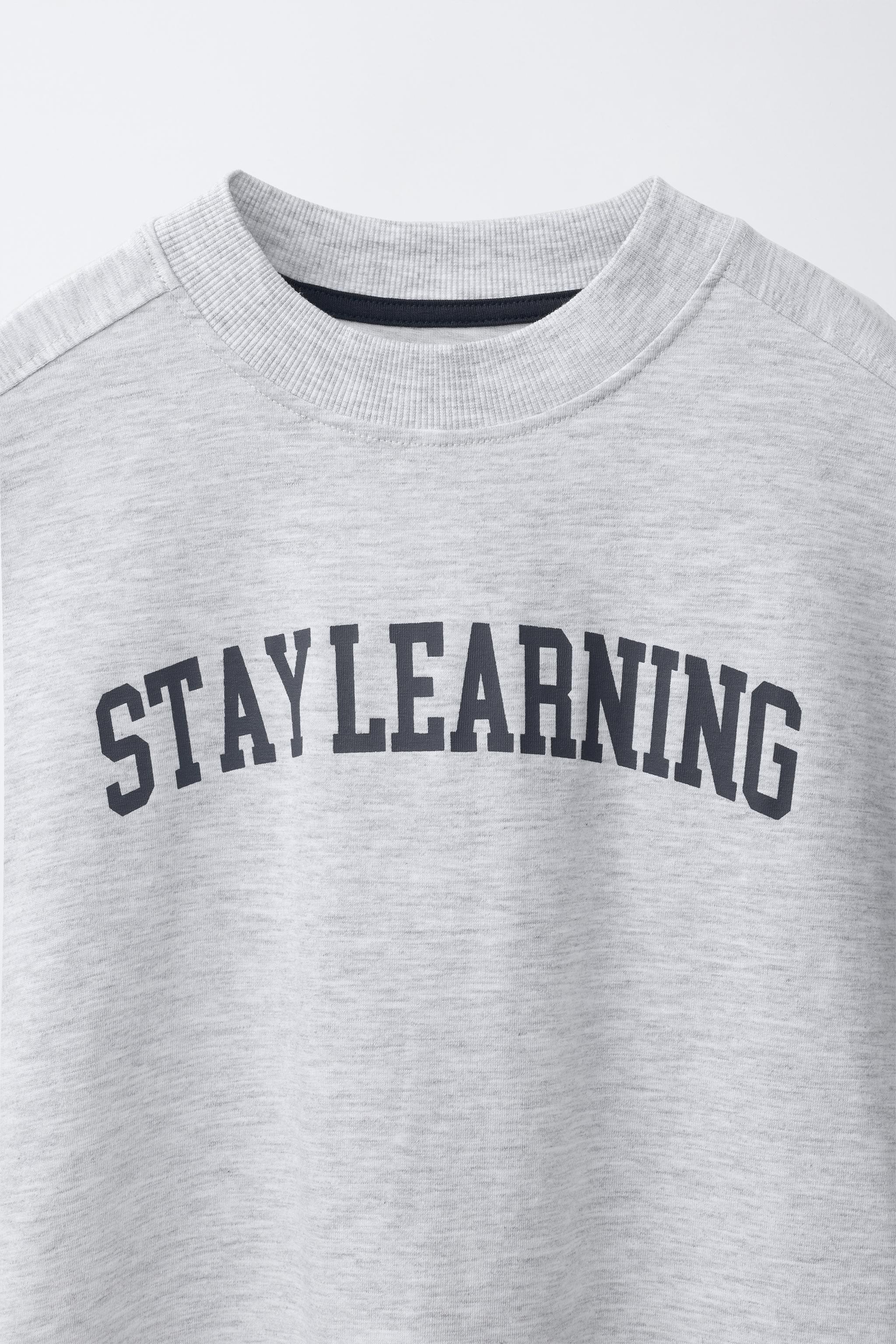 TEXT PRINT T-SHIRT